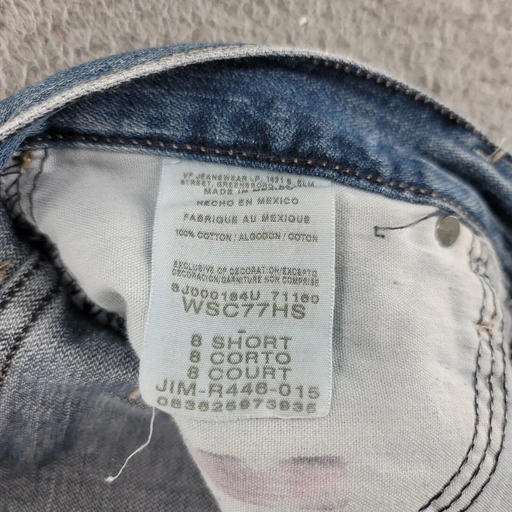 Wrangler Jeans Womens 8 Short Blue Denim A Sweet Fit Bootcut Medium Wash Comfort
